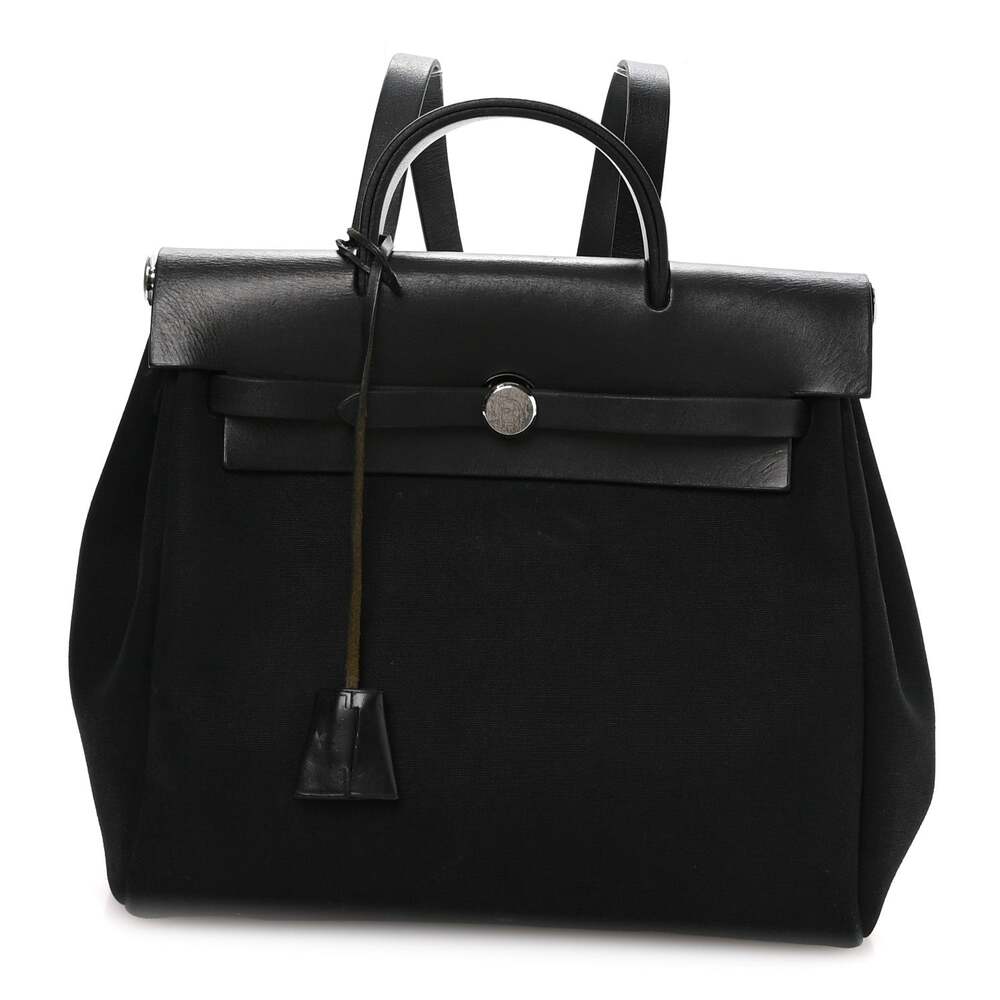 Hermes Toile Vache Calfskin Herbag 30 #268004H15B